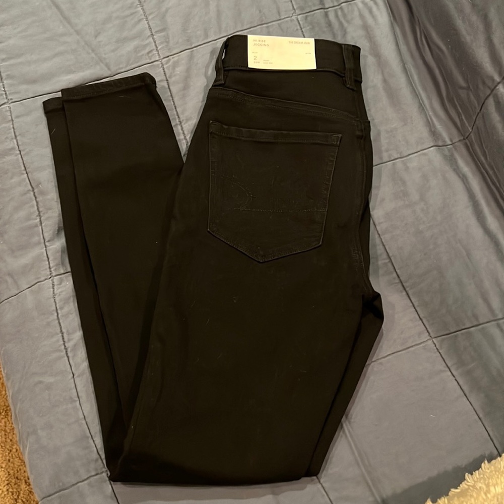NWT American Eagle Outfitters Black The Dream Jeggings